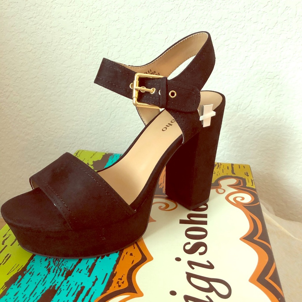 Black heels